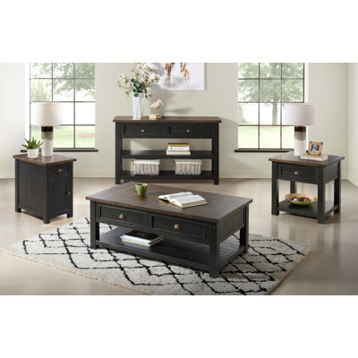 Holliman Solid Wood Single Coffee Table