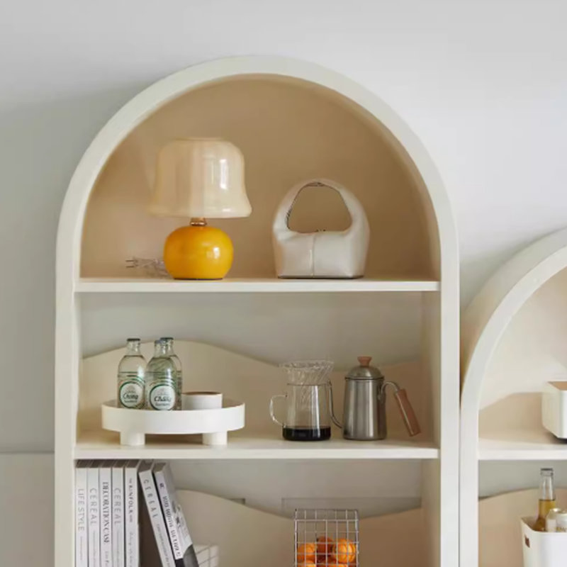 Minimalist Arched Bookcase