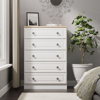 74 cm W Chest of 5 Drawers