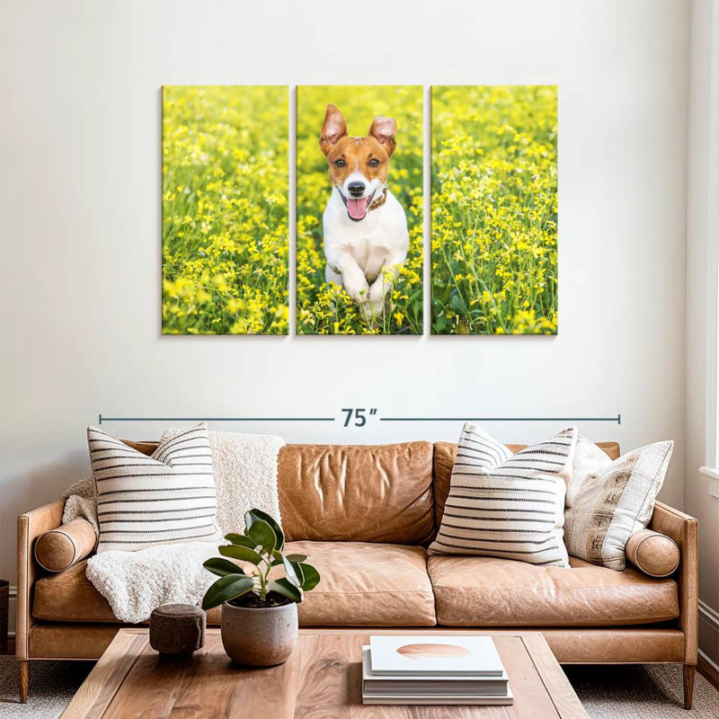 Brampt Happy Jack Russell, H 36 po x l 57 po