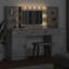 Dressing Table with Mirror-2061358893