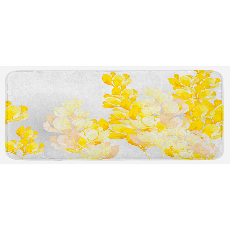 Tapis de cuisine aquarelle
