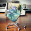 Blue Mountain Meadow Flowers - coussin à imprimé floral-30721846-30721850