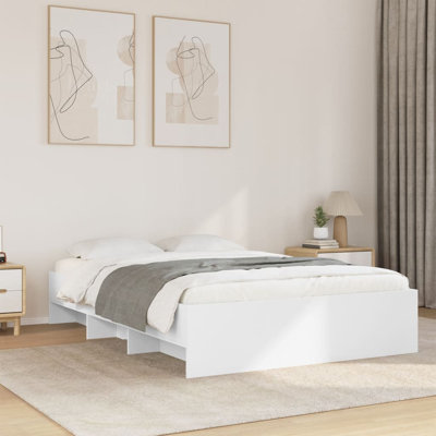 Vidaxl Bed Frame Without Mattress Engineered Wood