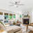 Vaczon 52" 5 - Blade Modern Flush Mount Ceiling Fan with Light Kit and Remote Control