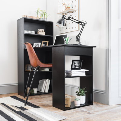 Glenhaven Solid Wood Base Computer Desk