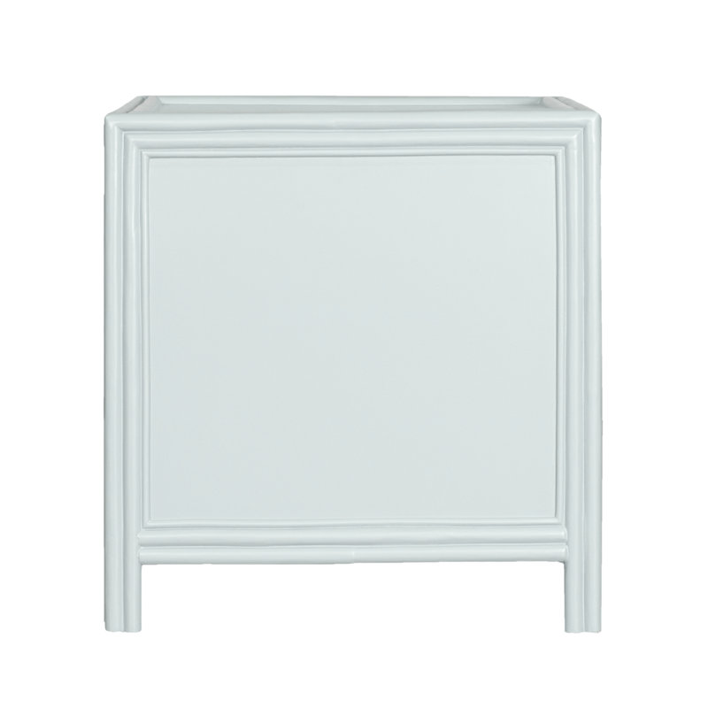 Clara Collection 1 - Drawer Nightstand, Light Blue