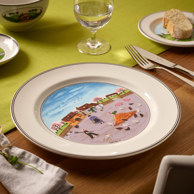 Villeroy & Boch Design Naif 10.5" Dinner Plate - Country Yard