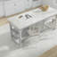 Tabouret de bar pivotant réglable moderne blanc-35291653