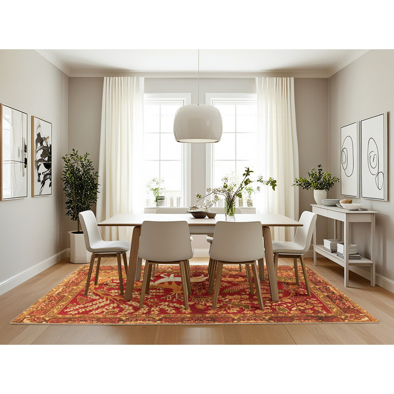 Tapis orange, Rectangle 7 pi x 10 pi