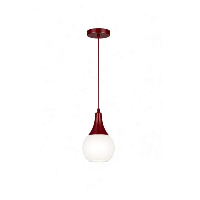 - Light Burgundy Pendant, 15, 1