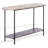 Macklyn Oval Marble Top Console Table