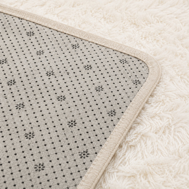 Plush Round Area Rug, Soft Fuzzy Shag Rug for Bedroom Living Room Balcony, Fluffy Carpet for Home Decor, Non-Slip Cozy Decorative Rug.