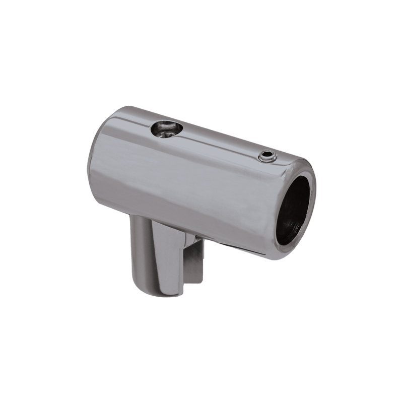 Support pivotant en verre FHC SBG3PN pour 3/8 po ou 1/2 po - nickel poli, Polished Nickel