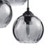 Adelina 3 - Light Black Cluster Pendant