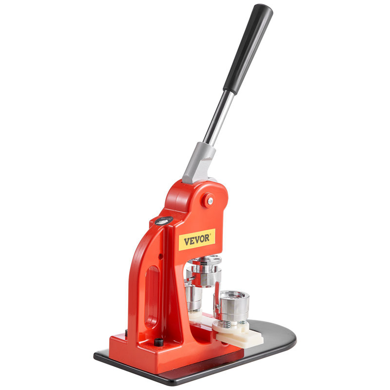 Machine à fabriquer les boutons, trousse de presse à poinçonner de 32 mm (1,25 pouce), machine à épingler pour cadeaux de bricolage pour enfants, fournitures de fabrication de boutons avec pièces de boutons de 500 pièces, coupe-cercle et livre de magie