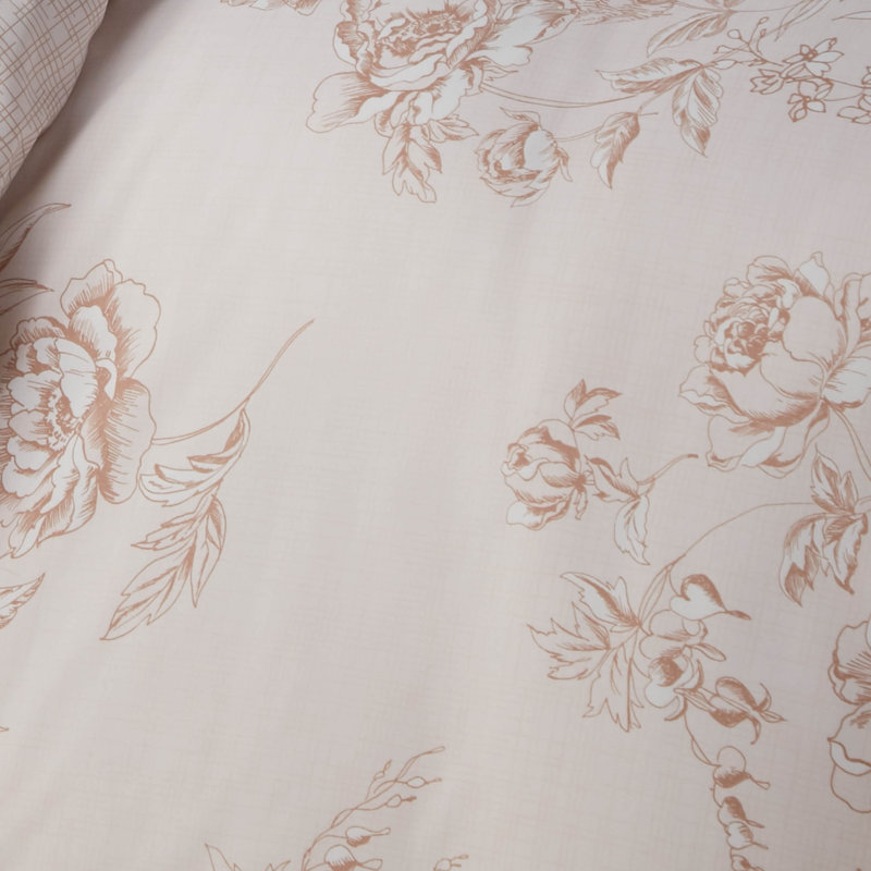 Harmony Collection Reversable oversized microfiber Comforter Set by Southshore Fine Linens, Taupe, Queen Comforter + 2 Shams