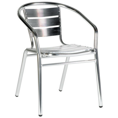 Moro Stackable Outdoor Patio Dining Armchair with Cushion