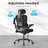 Ergonomic Office Chair, Desk Chair With Headrest And Lumbar Support, High Back Swivel Home Office Chair With Headrest For Home Office Bedroom, Gifts-1100089808
