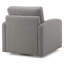 Chaise pivotante Grazia - gris-2141268710