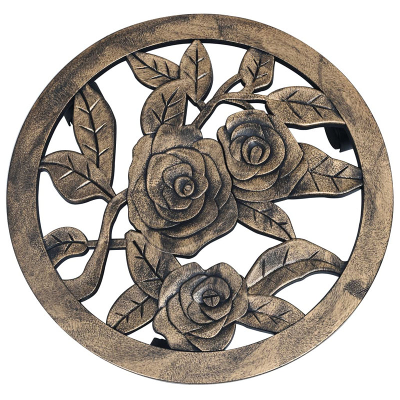 Waterfront Caddy Plant Stand, Bronze