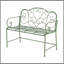 Banc de jardin extérieur - vert