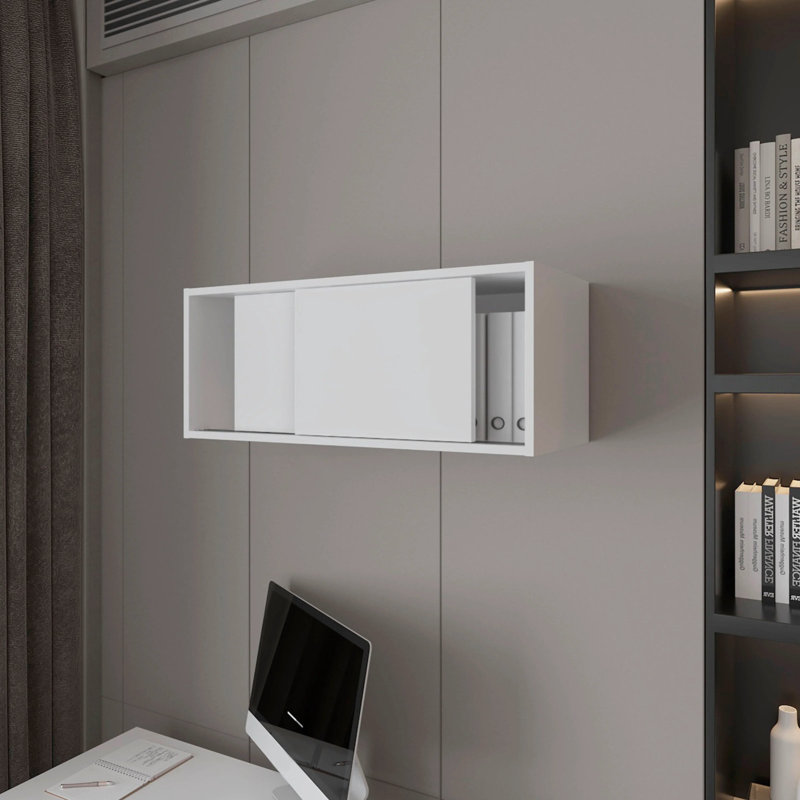 Floating Cabinet With Sliding Door