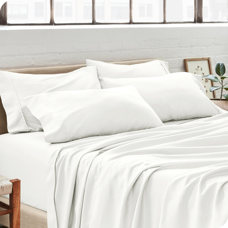 Ultra-Soft Microfiber Pillowcase, Cream, 4 King Pillowcases