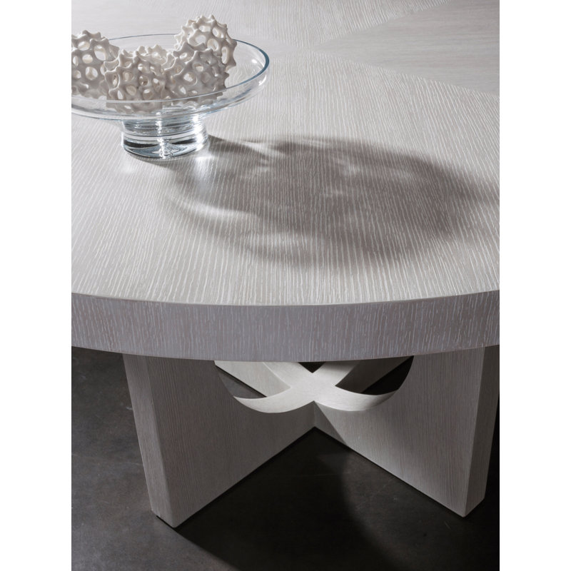 Signature Designs Misty Gray Apostrophe Round Dining Table