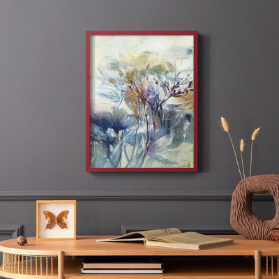 «Meadow Saffron II», reproduction encadrée - bois massif