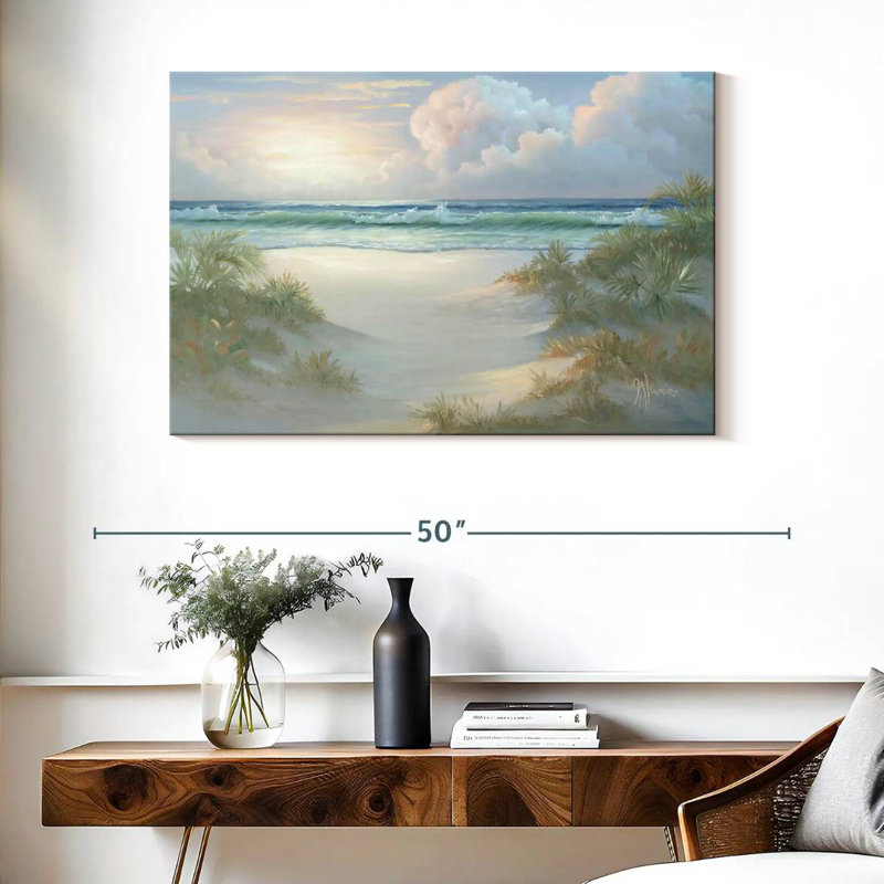 Plage côtière Gillard, H 26 po x l 39 po