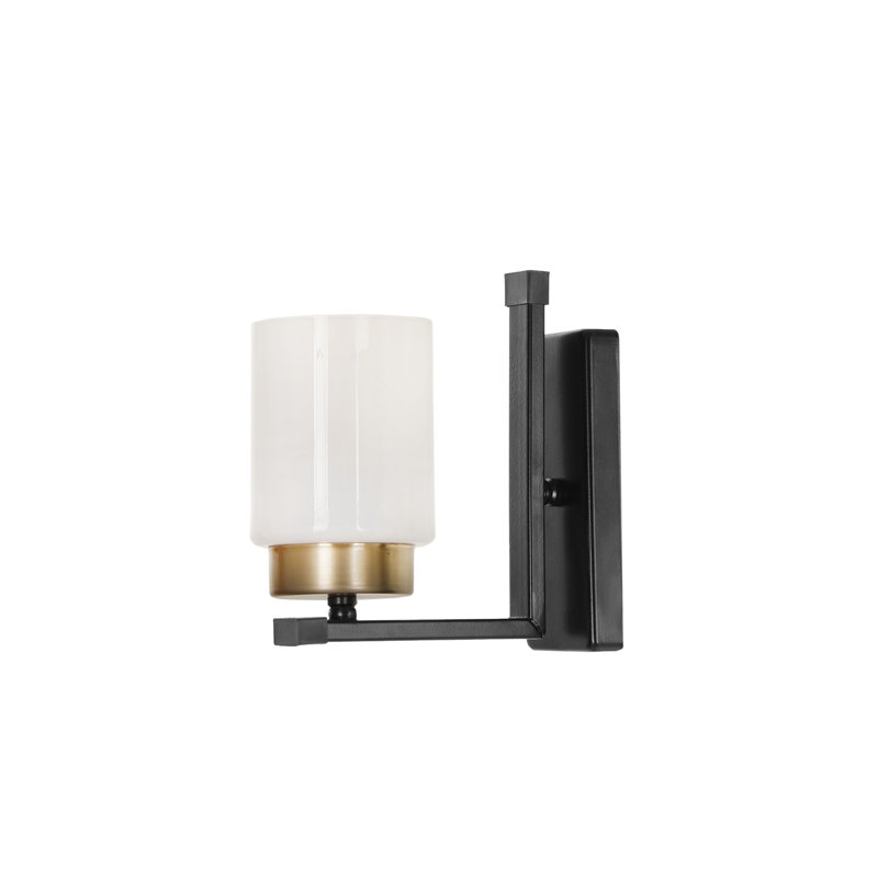 Manufactured Wood Swing Arm Sconce