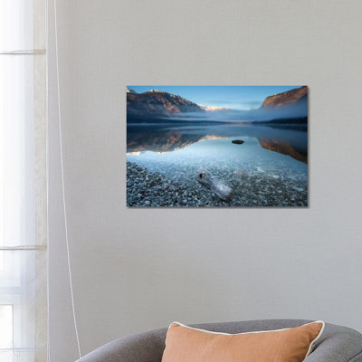 Bohinj's Tranquility by Bor - Wrapped Canvas Print