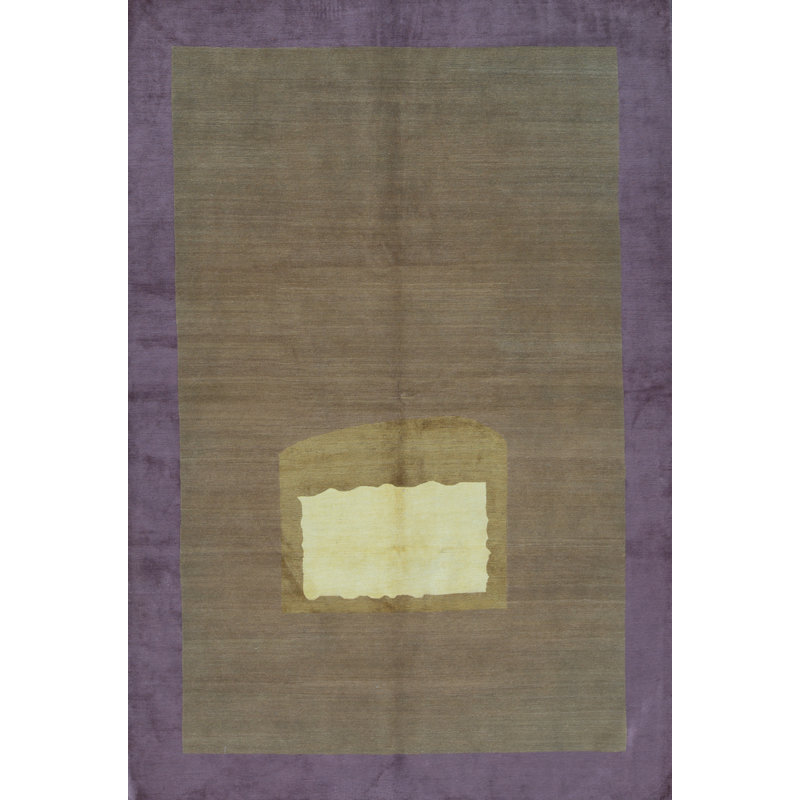 Wool Abstract Indoor Rug