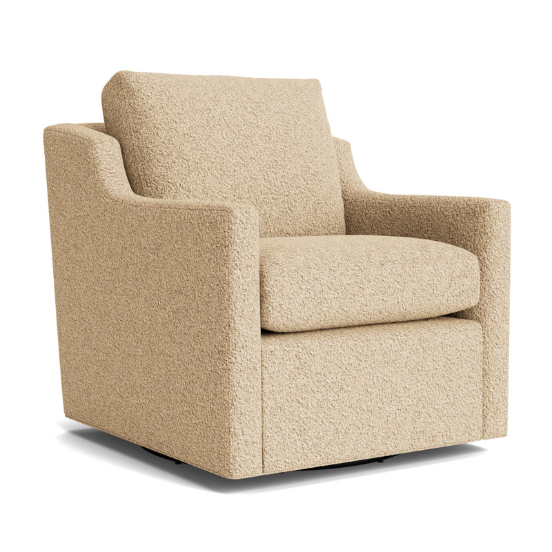 Gigi No Skirt Full Swivel Chair, Berber - Dune