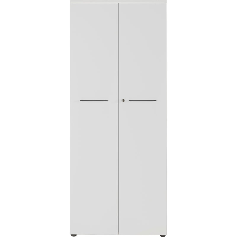 Miabella 2 -Door 4 -Shelf, Light Grey