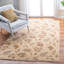 Agra Hand-Knotted Wool Beige/Yellow Area Rug-10492199