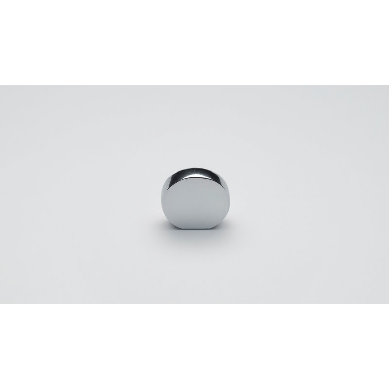 Saraya 20mm Diameter Circle Knob Multipack, Polished Silver