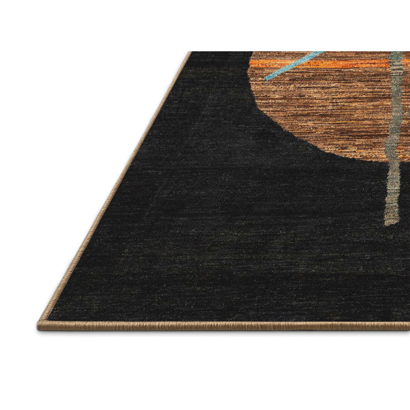 Alyosha Abstract Indoor Rug, Rectangle 5' x 7'