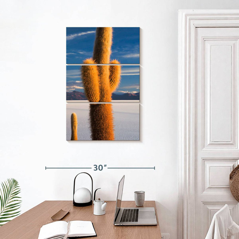 Cactus Alvord Isla Incahuasi, H 32 po x l 20 po