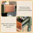 35.83"Green Minimalist Solid Wood Dressing Table