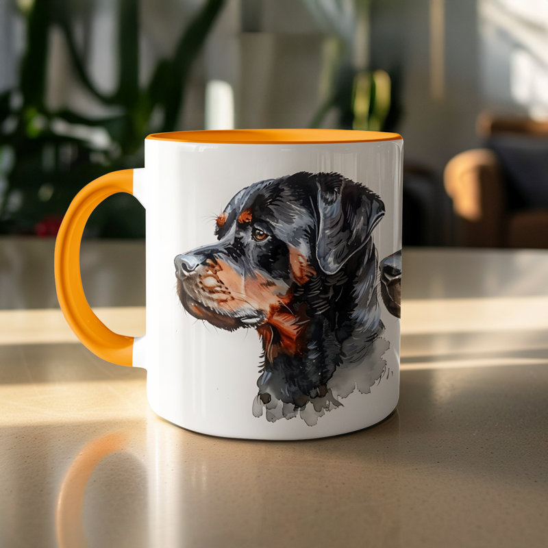 Mug, 2, Orange