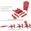 Fauteuil Adirondack surdimensionné avec porte-gobelet-1287385526