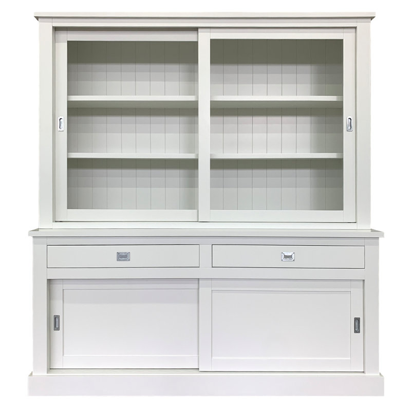 Antione Display Cabinet, White 