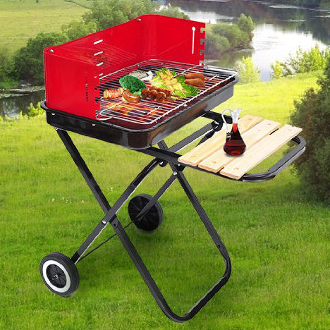 Dakota Fields Triplett 83cm W Charcoal Grill
