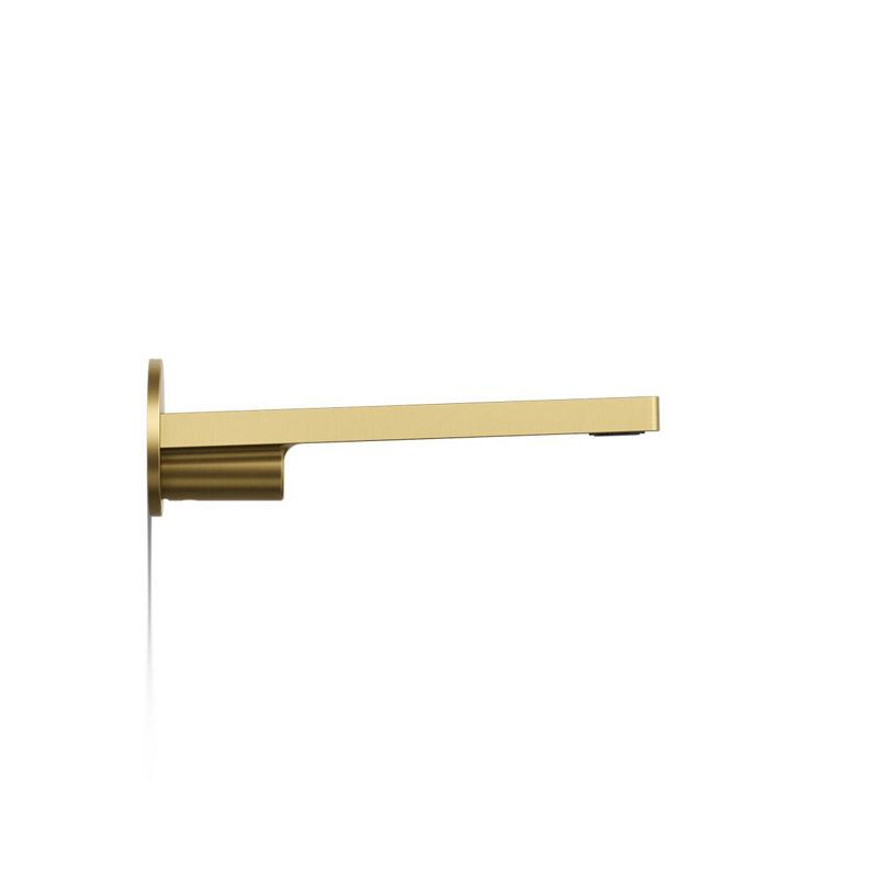 Composed® Wall-Mount Tub Spout, Vibrant Brushed Moderne Brass