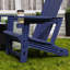 Chaise Adirondack avec porte-gobelet : chaise inclinable rÃ©sistante aux intempÃ©ries pour la terrasse, le patio, la cour arriÃ¨re et le bord de la piscine-114222257
