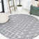 Adalbern Moroccan Diamond Dark Gray Indoor/Outdoor Rug
