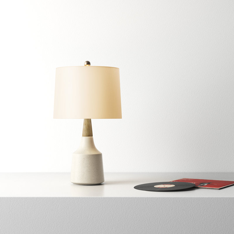 Scotia Table Lamp, Beige, Cream