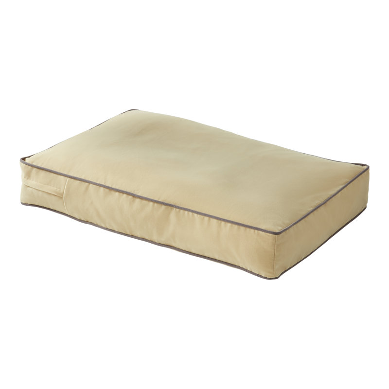 Lit pour chien Olivarez Classic, Grand (L 48 po x l 36 po x H 6 po), Crème au beurre